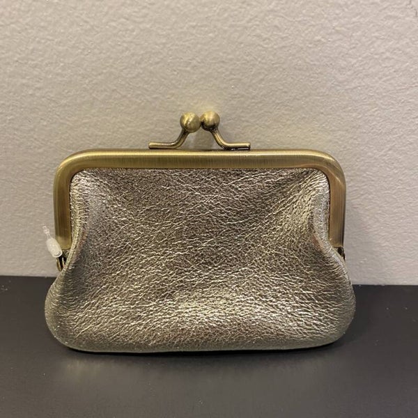 klik portemonnee - gold metallic