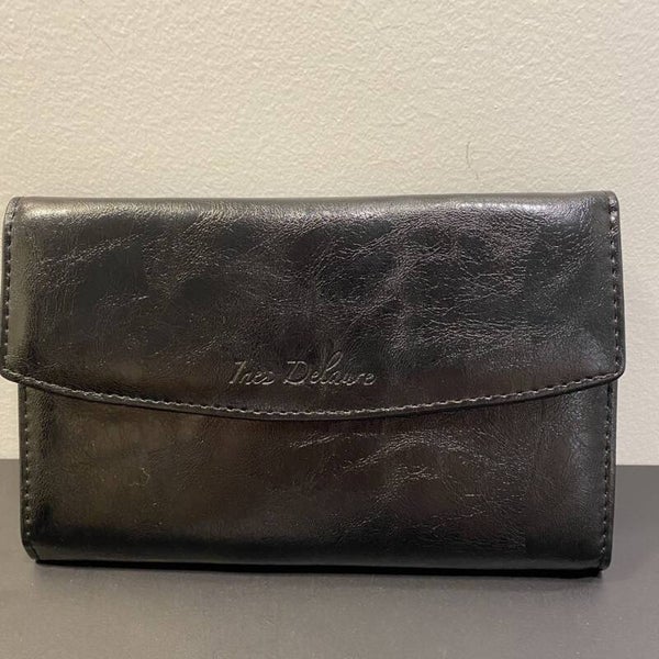 portemonnee - zwart Ines Delave