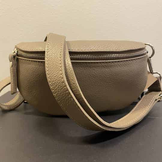 Heuptasje klein - taupe