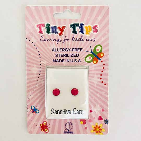 Kids oorbellen Novelty Neon Hot Pink