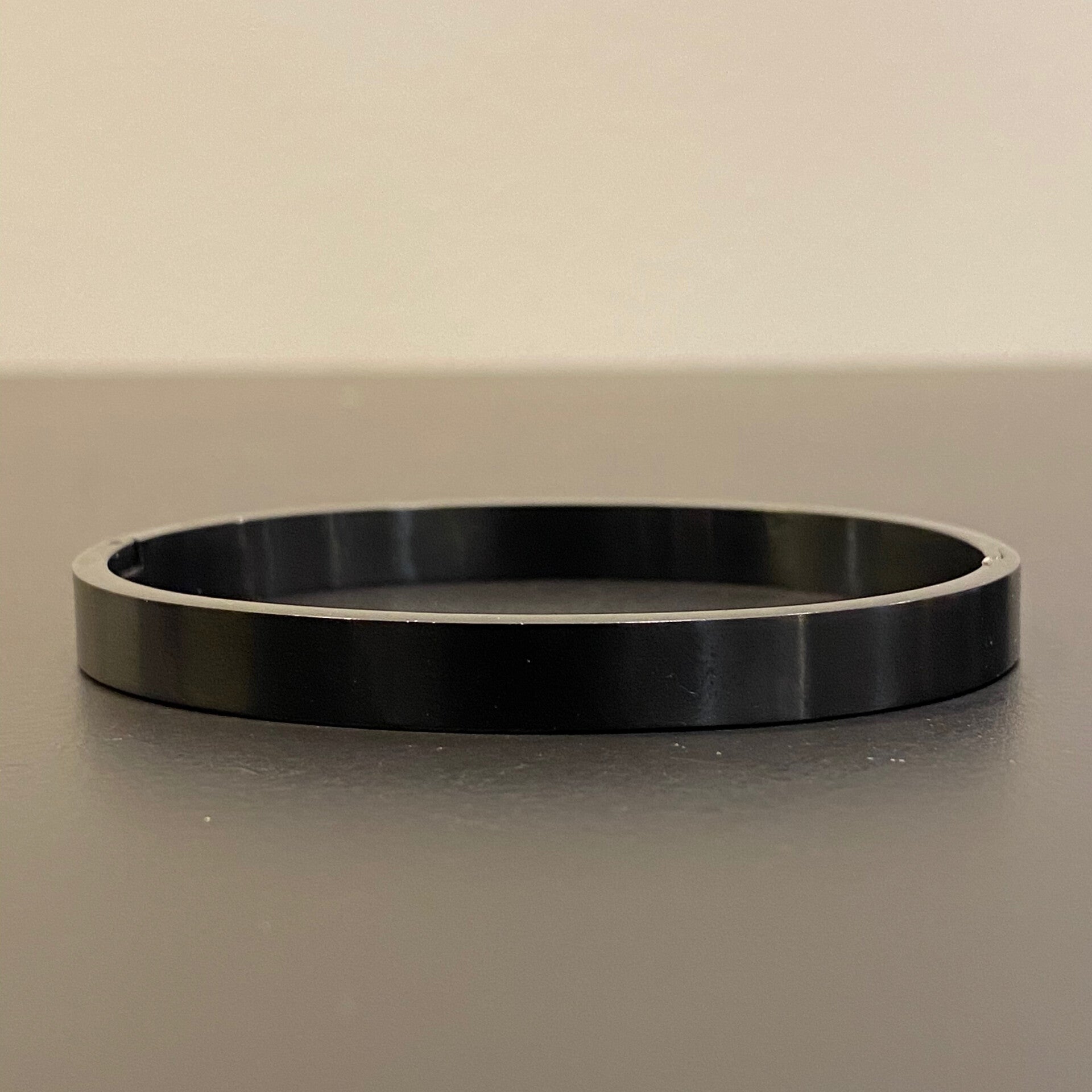 roestvrij staal armband - zwart