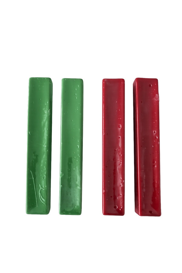 Dopping Wax - Red & Green