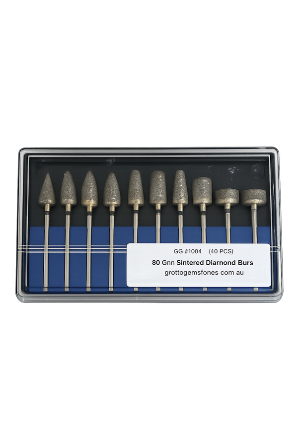 Sintered Diamond Burs 80 Grit.