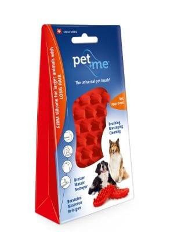 Pet deshedding brushes
