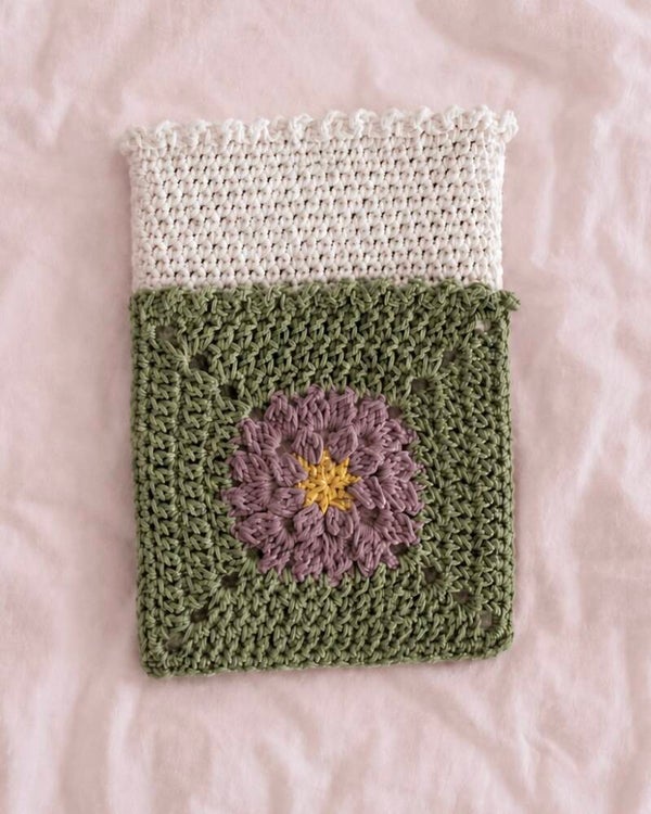 Crochet Book Cover
