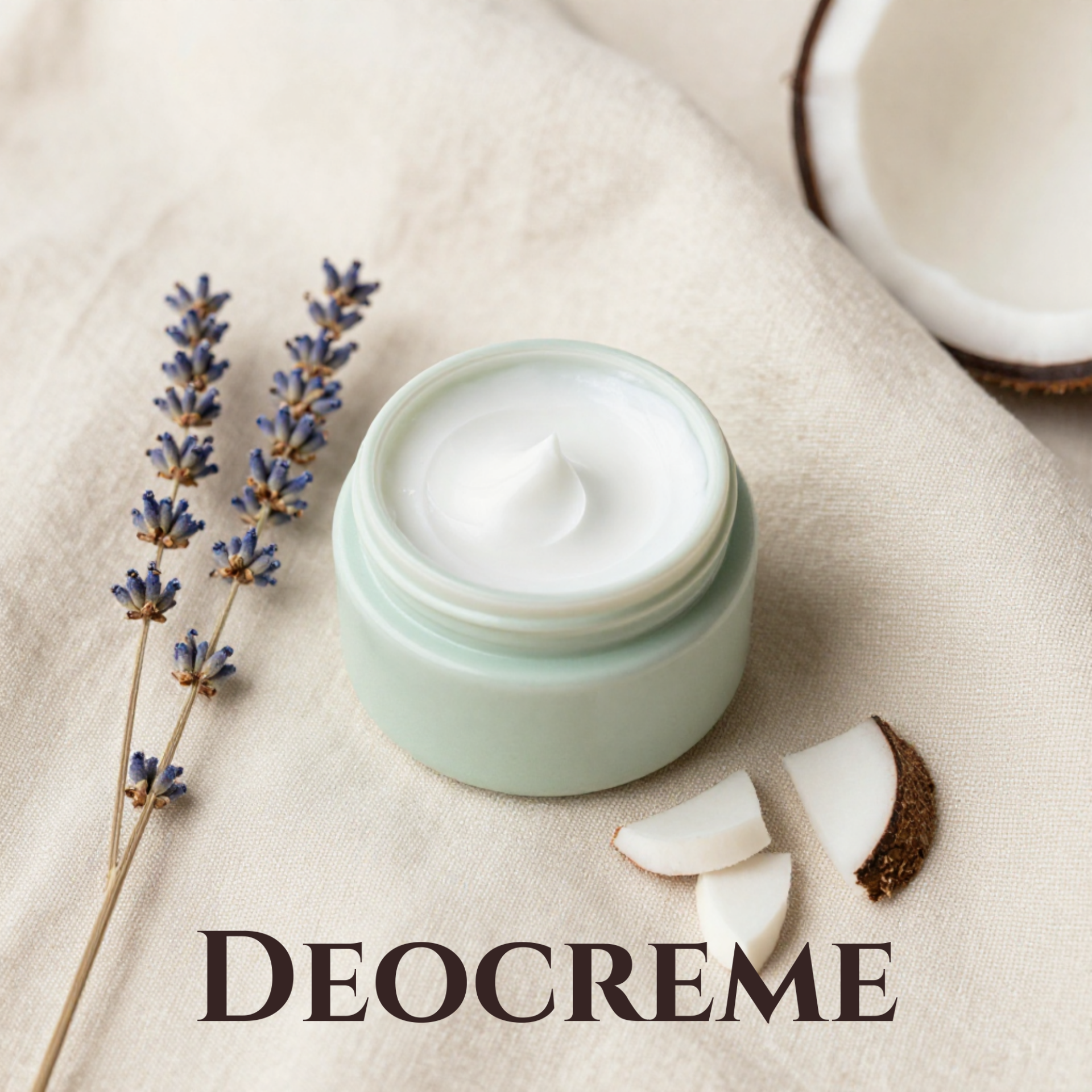 Deocreme mit Kokosöl
