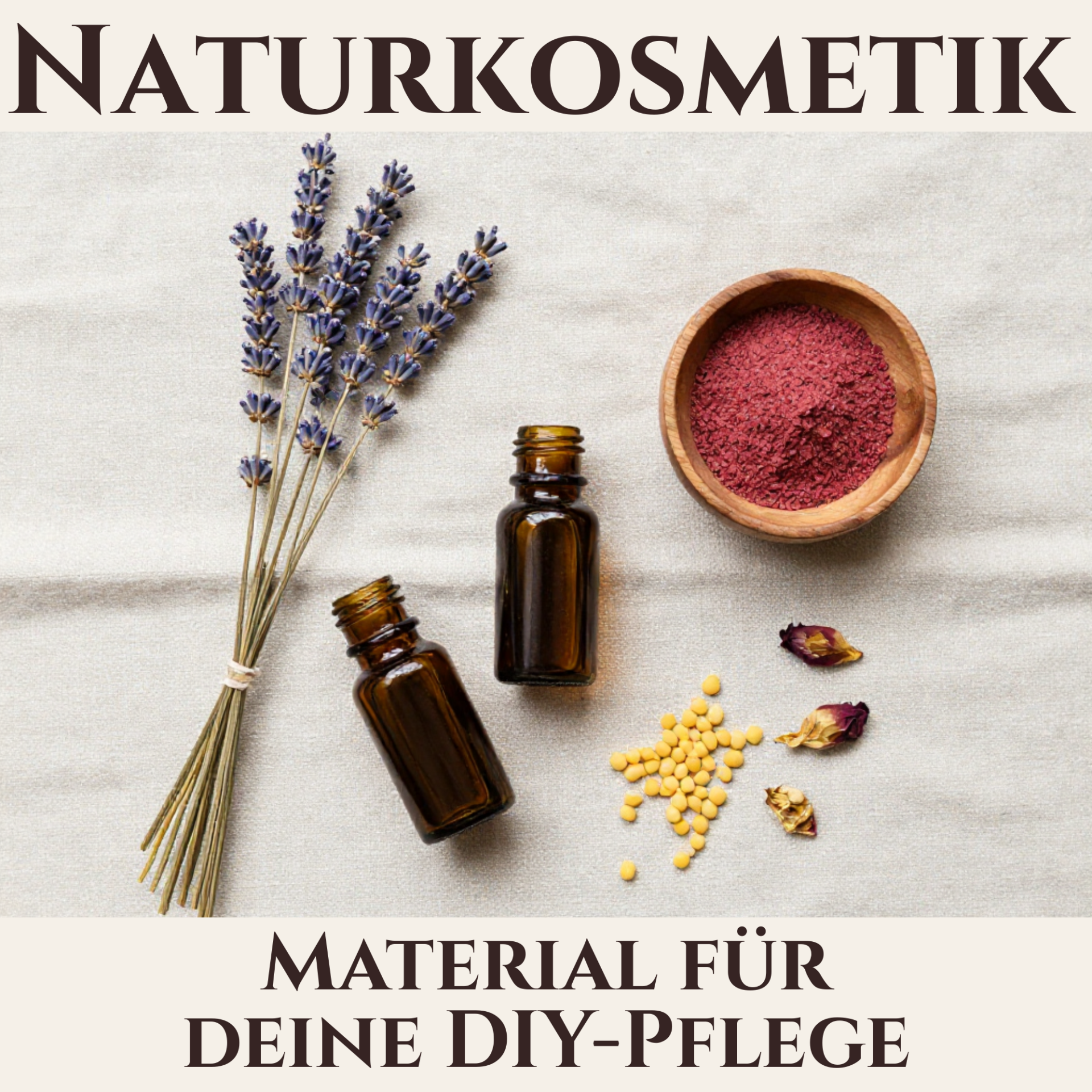 Naturkosmetik - Material, Zubehör