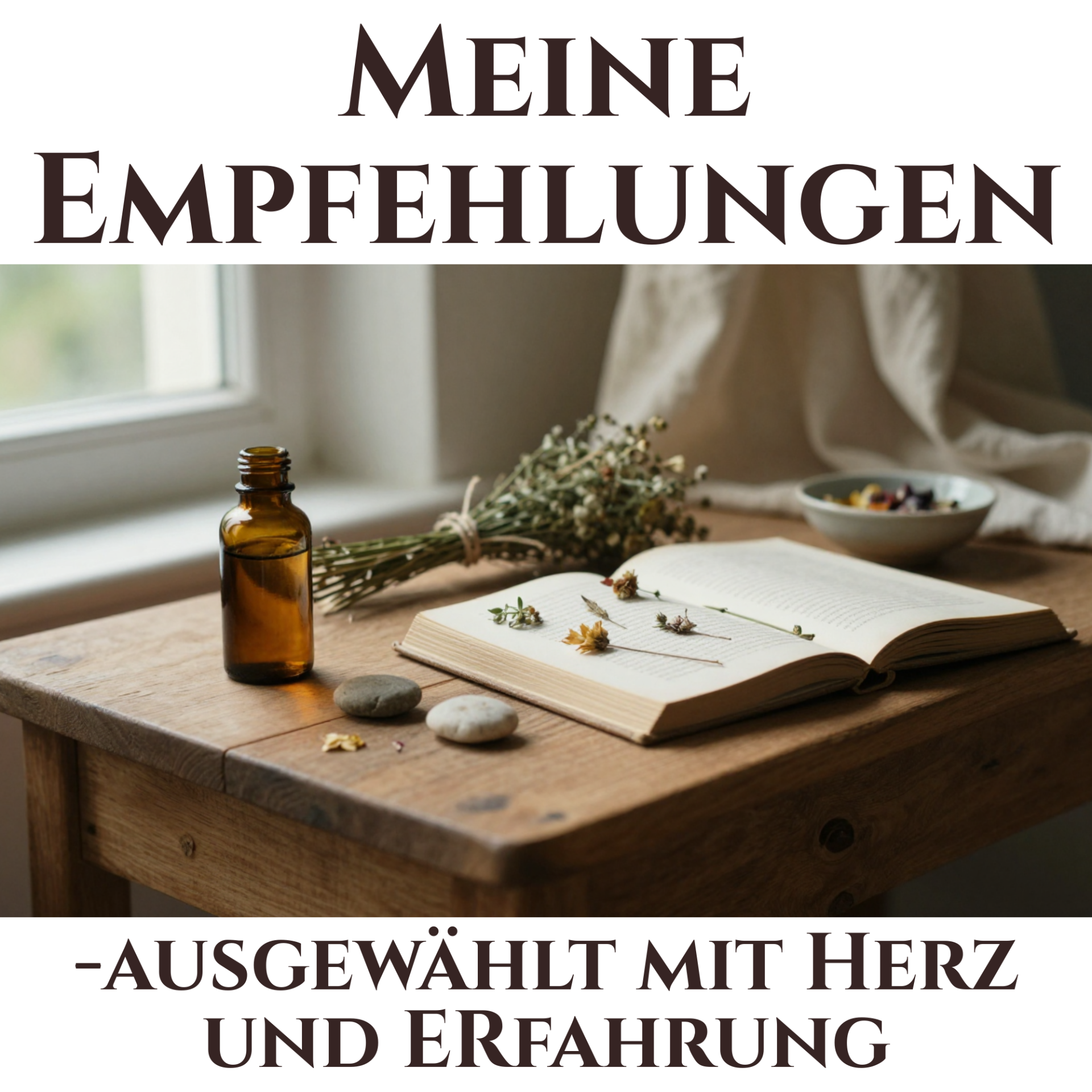 Meine Empfehlungen - ausgewählt mit Herz und Erfahrung