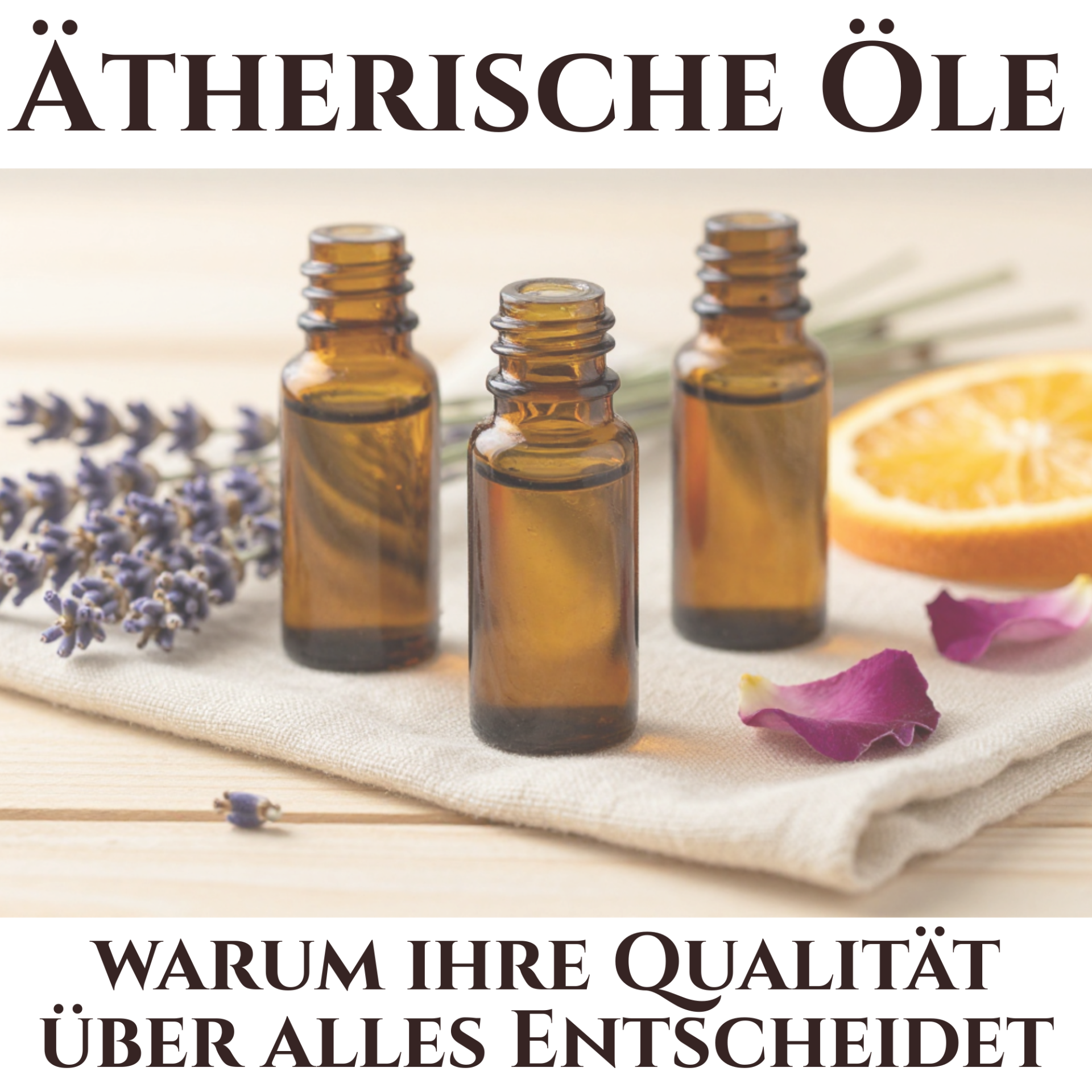 Ätherische Öle-Qualität die ich persönlich empfehle