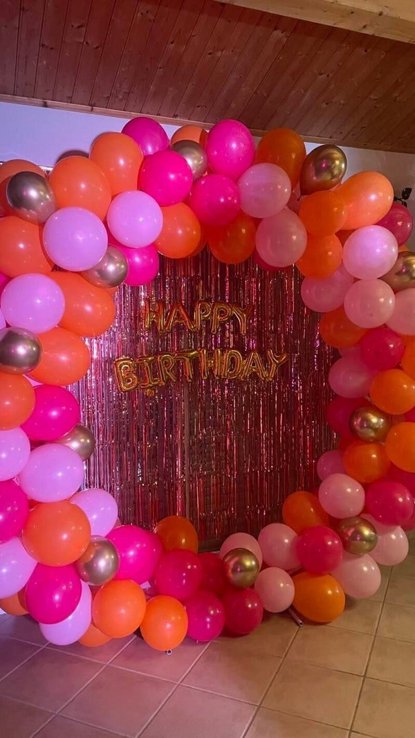 Arche à ballons ronde