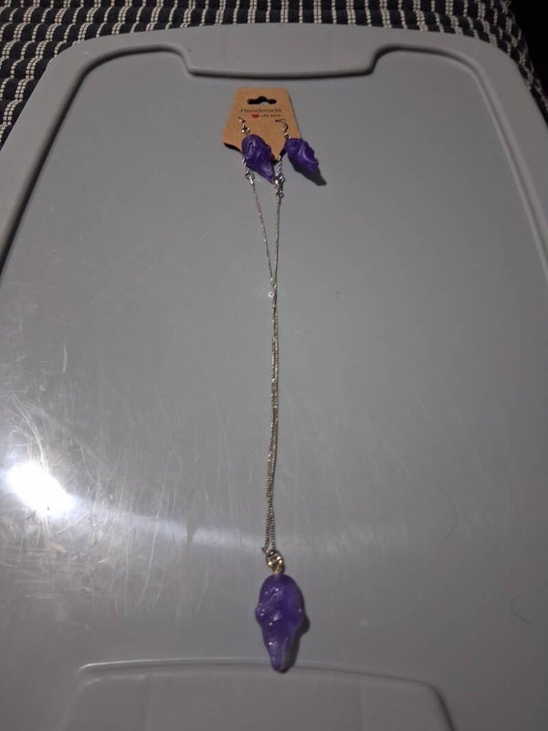 Homemade necklace set