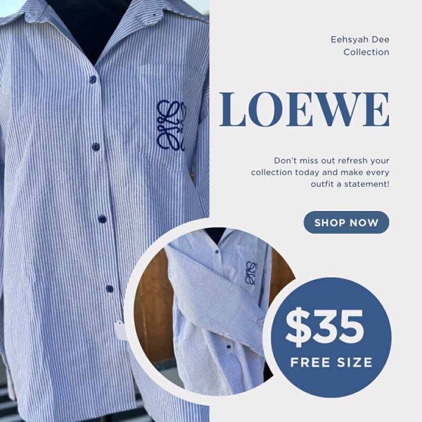Loewe Loewe Long Sleeves Blue