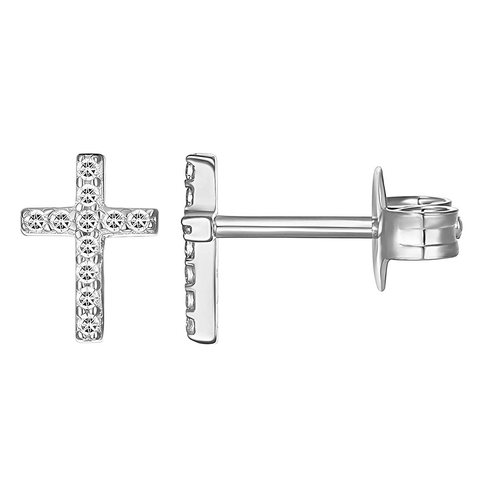 Stainless Steel "Crosses" Earring from Thailand