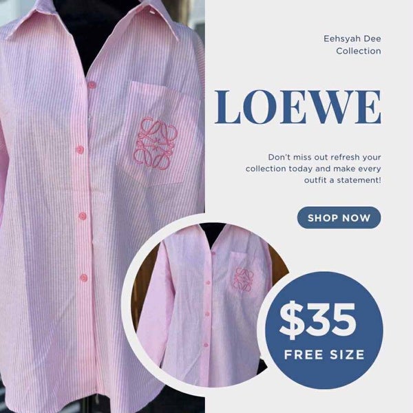 Loewe Long Sleeves Pink