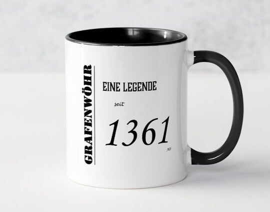 Legend-Mug / Kaffeebecher Grafenwöhr