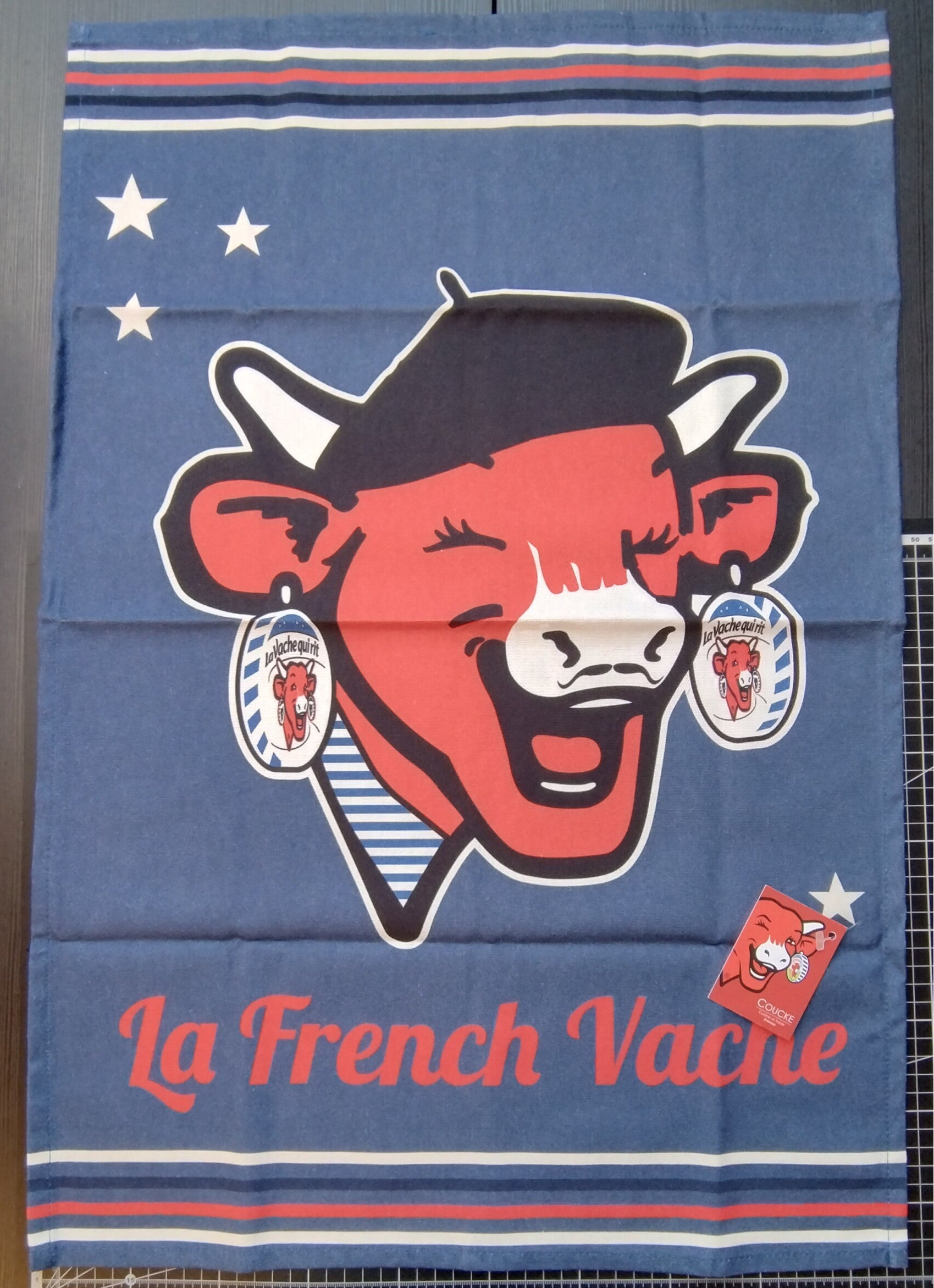"La French Vache" Geschirrtuch