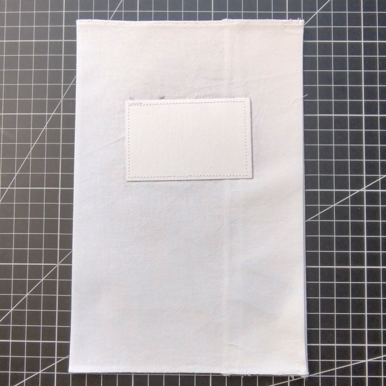 Heftumschlag, DIN A 5, weiß