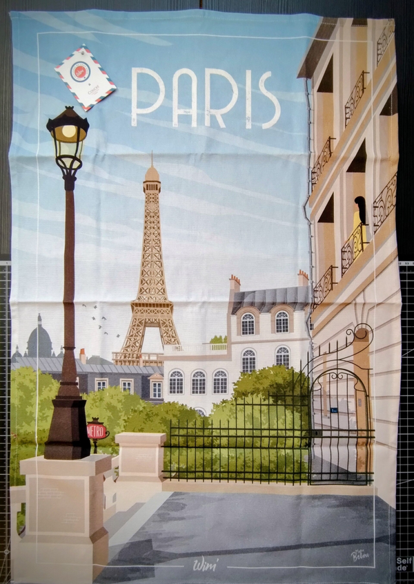 Geschirrtuch "Paris"