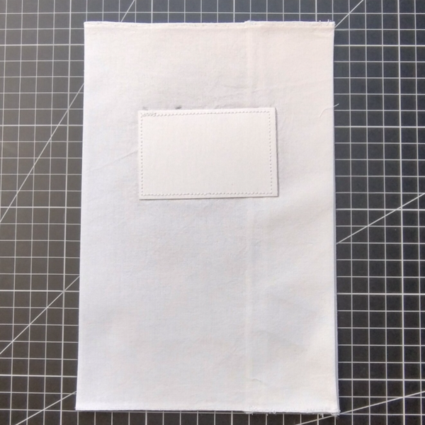 Heftumschlag, DIN A 5, weiß