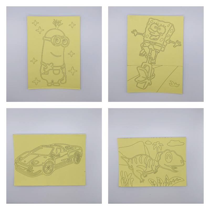 Jongens Kinderfeestje zankleurplaten