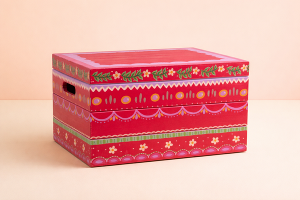 Tiny treasures box - roze