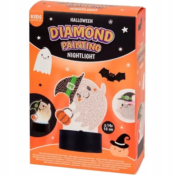 Halloween Diamond Painting Nachtlampje – Spookje