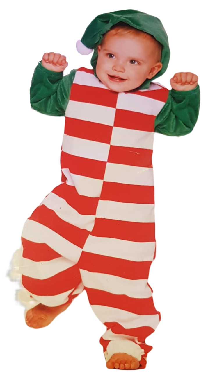 Kerst onesie elfje kids