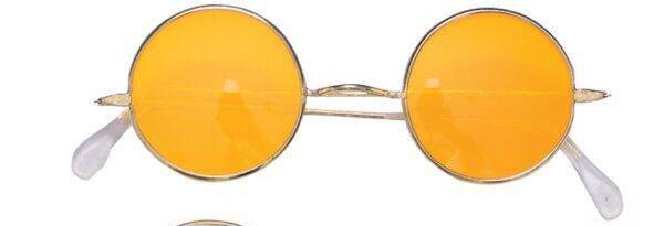 Hippie bril oranje