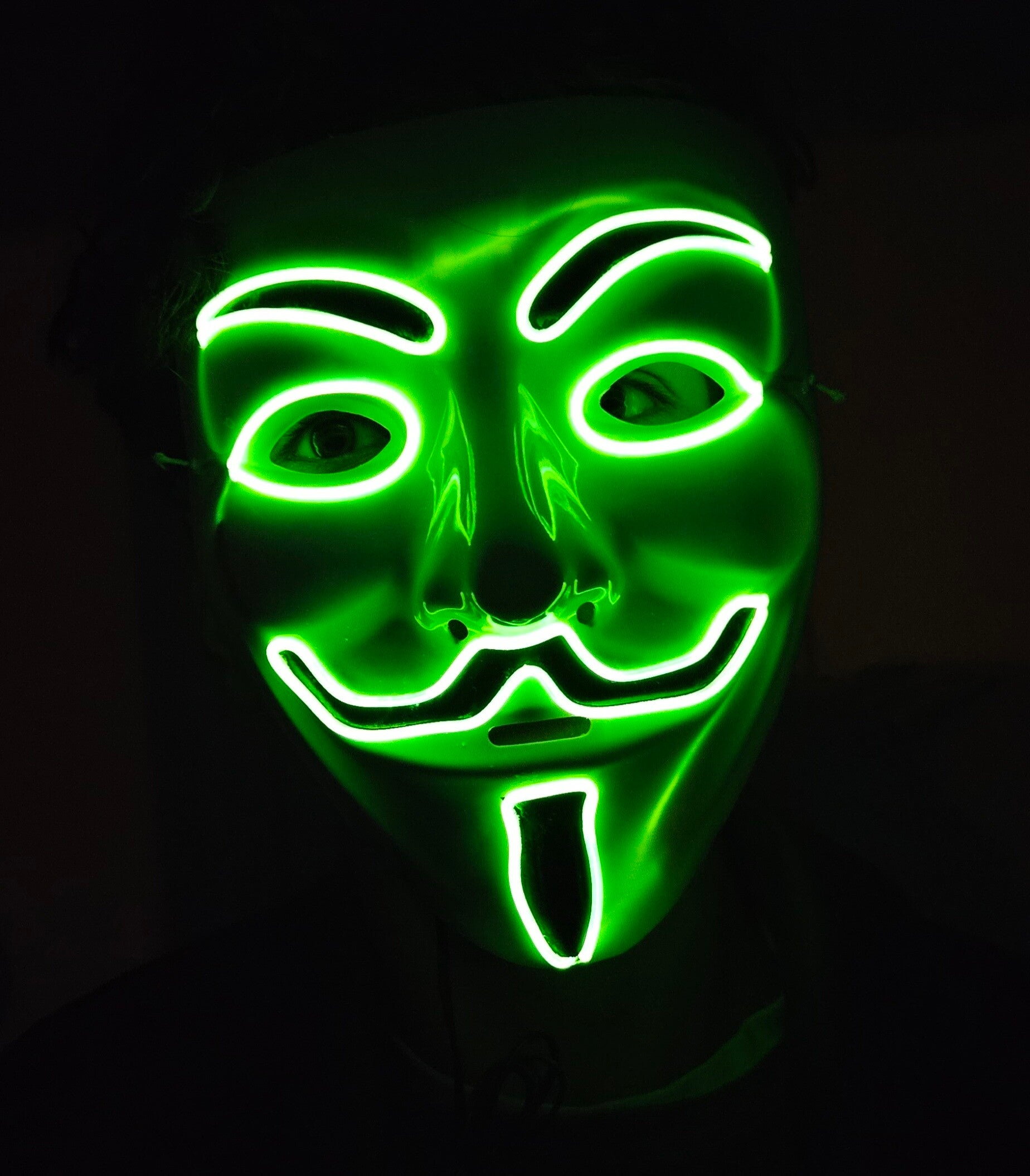 LED masker Protest