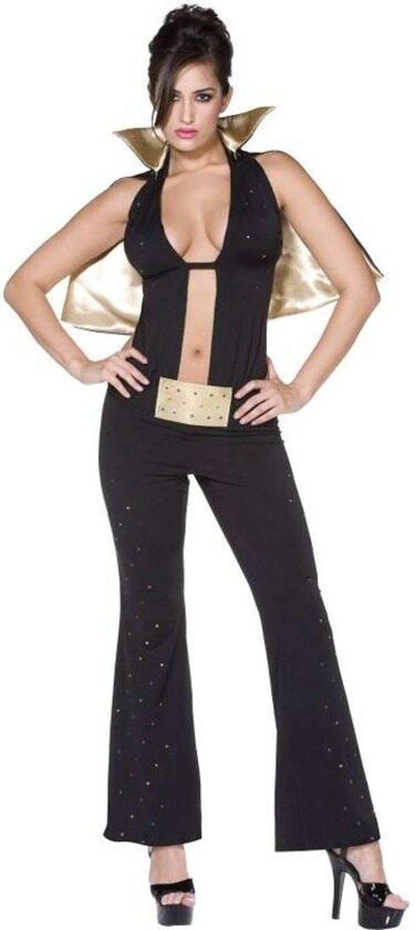 Las Vegas Elvis bodysuit vrouw