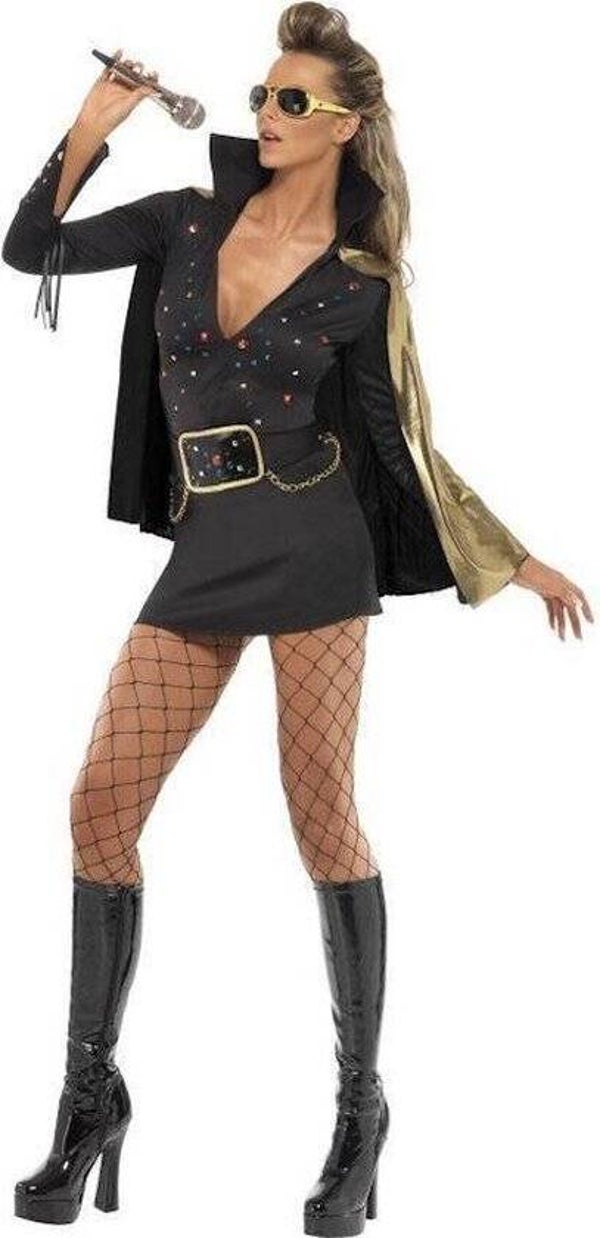 Viva Las Vegas Elvis vrouw kostuum