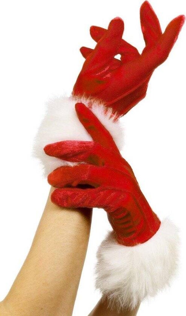 Kerst man/vrouw handschoenen