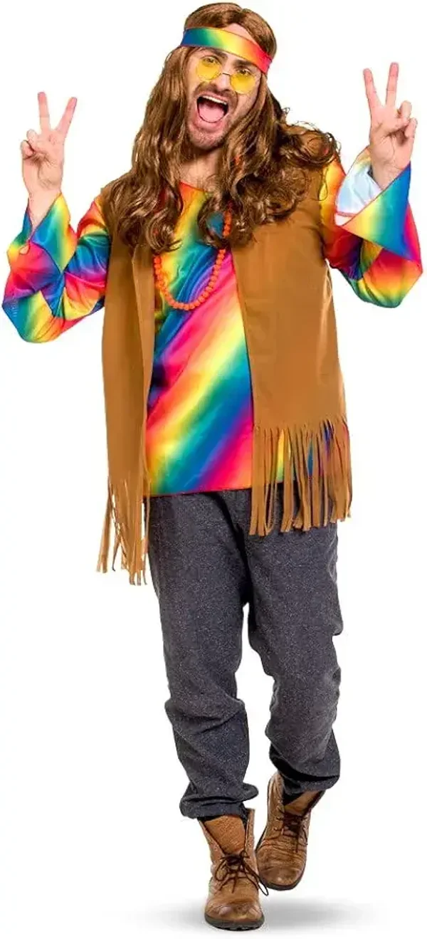Hippie Man Kostuum