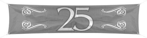 Spandoek 25 jaar (getrouwd)