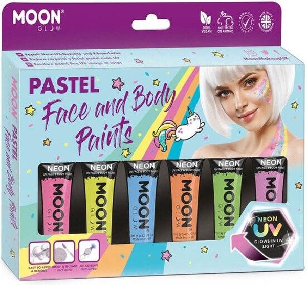 Face en boddy schmink set