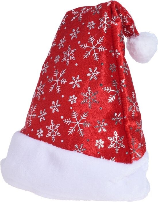 Kerstmuts sneeuwvlokken