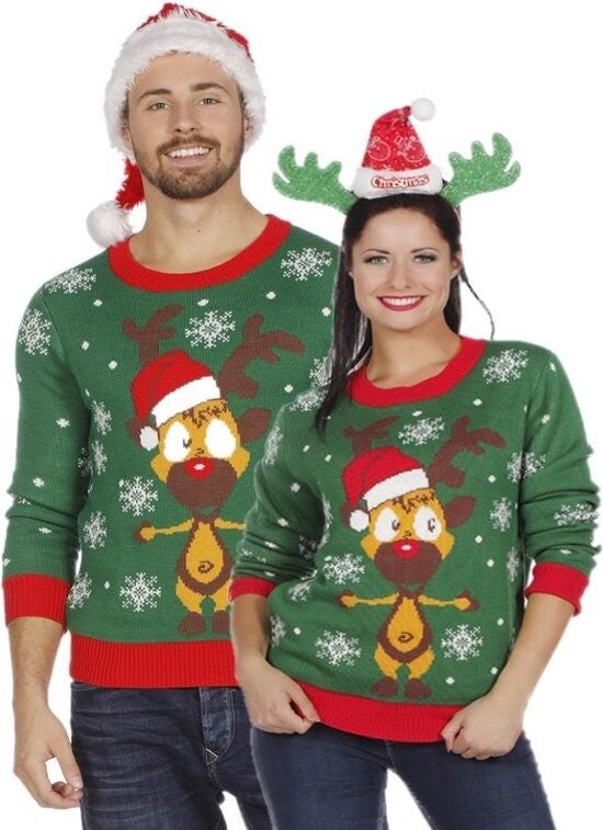 Kerst trui rendier