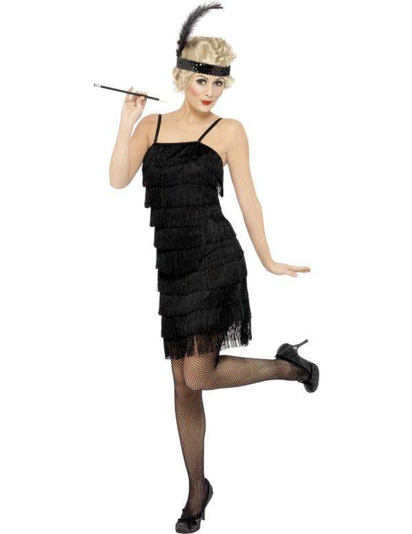 Fringe flapper costume
