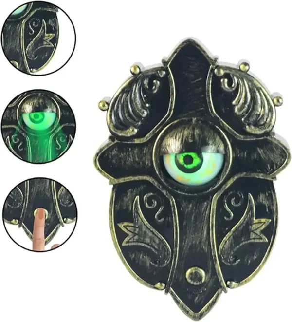 Halloween Deurbel met Bewegend Oog