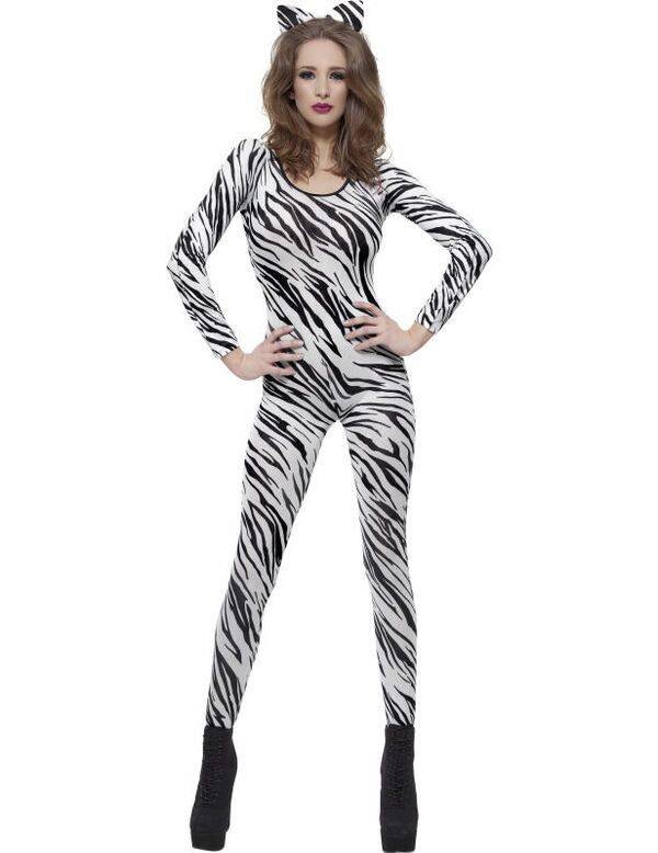 Zebra print bodysuit