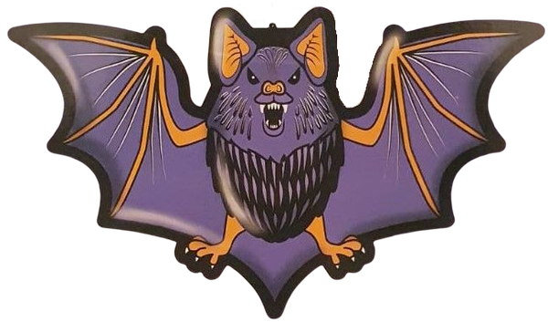 Halloween ballon vleermuis