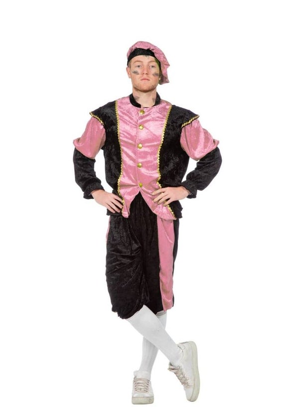 Pietenpak Roze/Zwart
