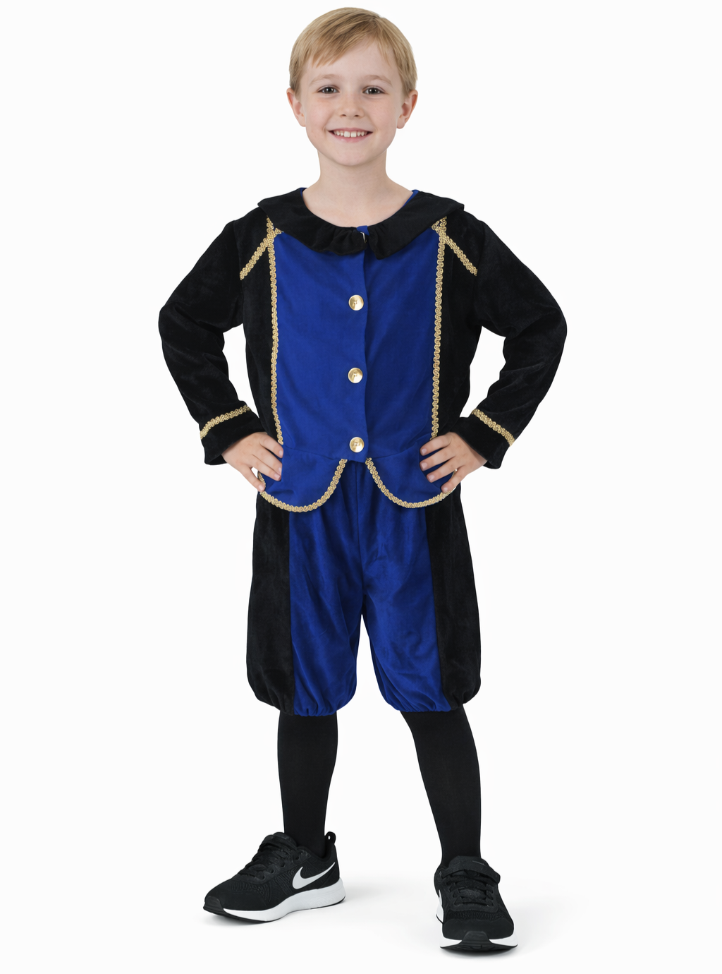 pietenpak blauw zonder muts