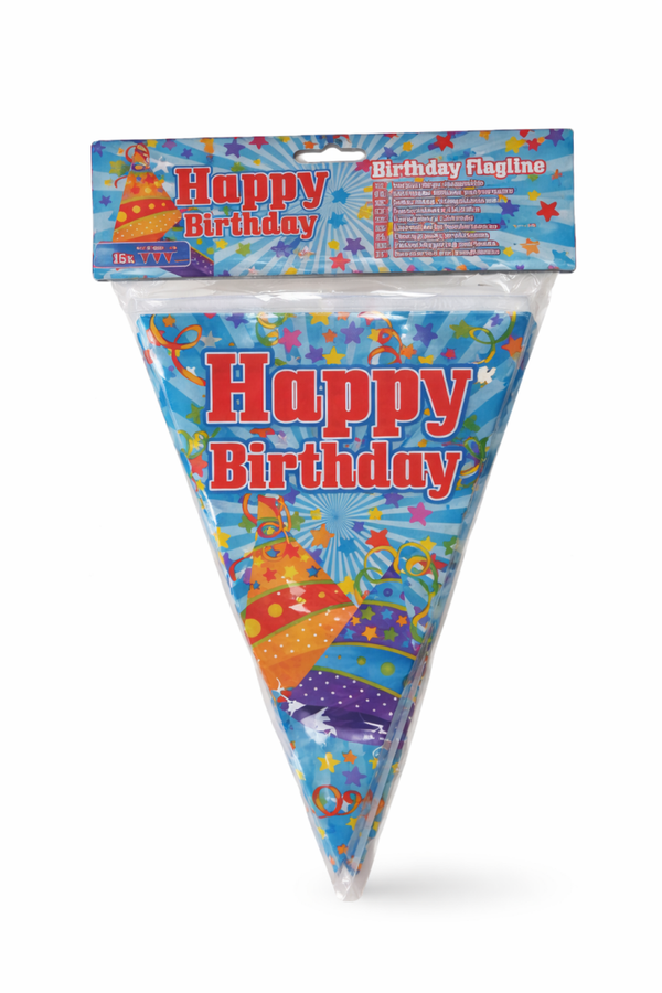 Happy Birthday Vlaggenlijn
