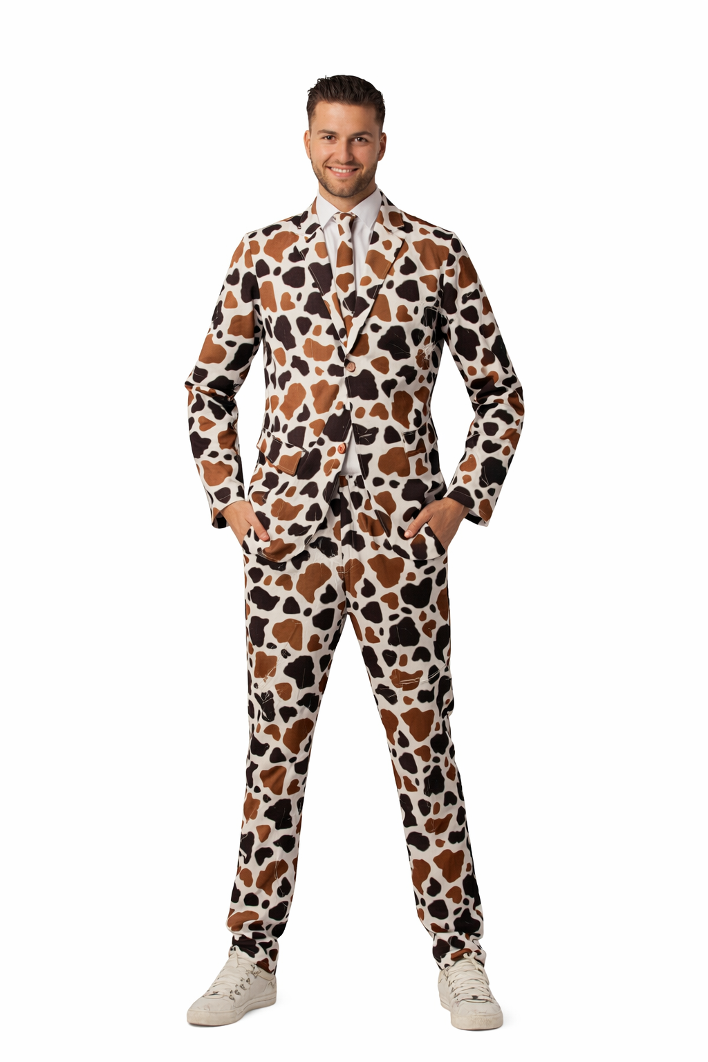 Heren Pak Koeienprint