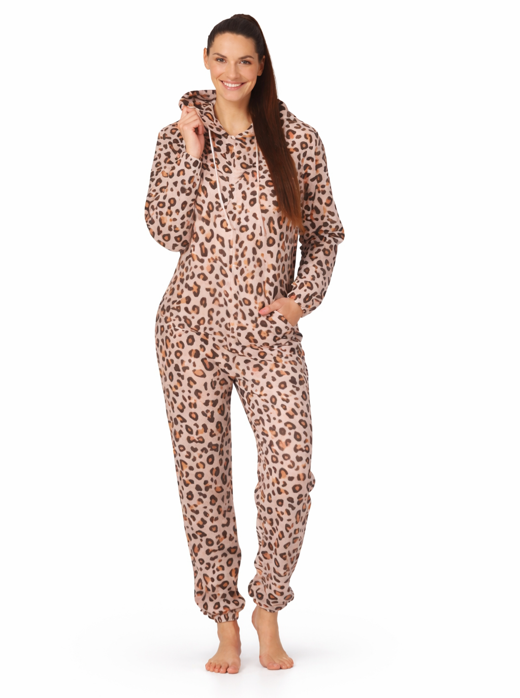 Dames Onesie Luipaard – Extra Zacht