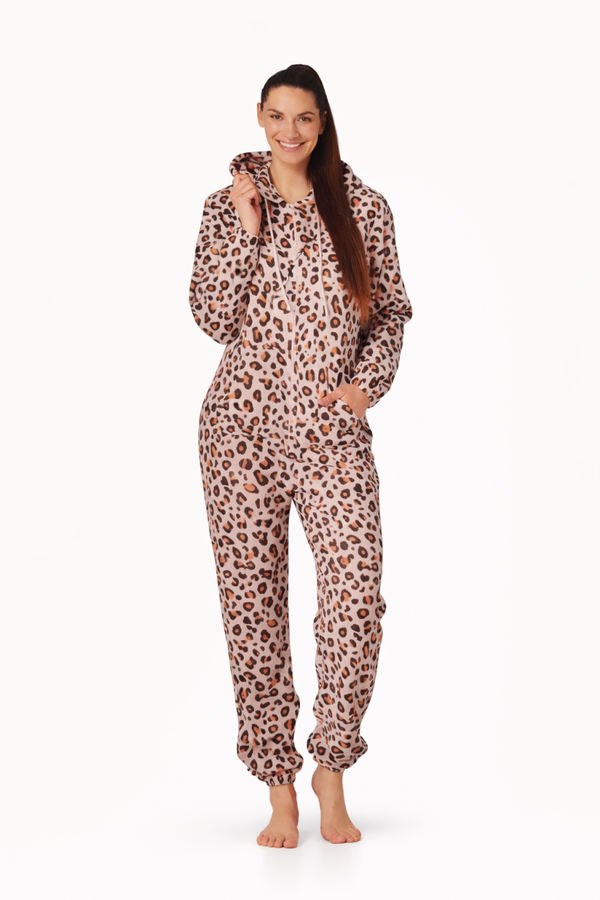 Dames Onesie Luipaard – Extra Zacht