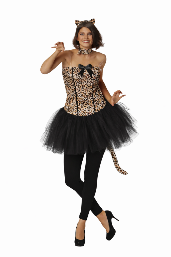 Kitty kat verkleed dames volwassen