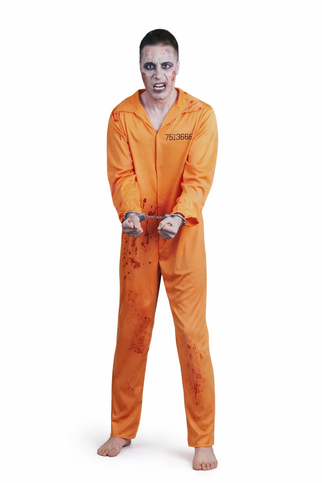 Gevangenis Zombie Kostuum