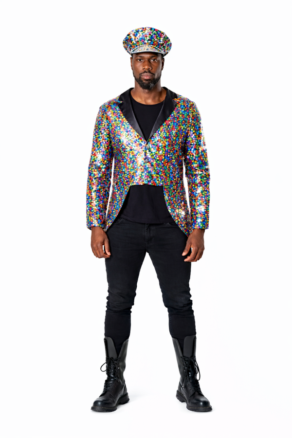 Pailletten Jas Multicolor